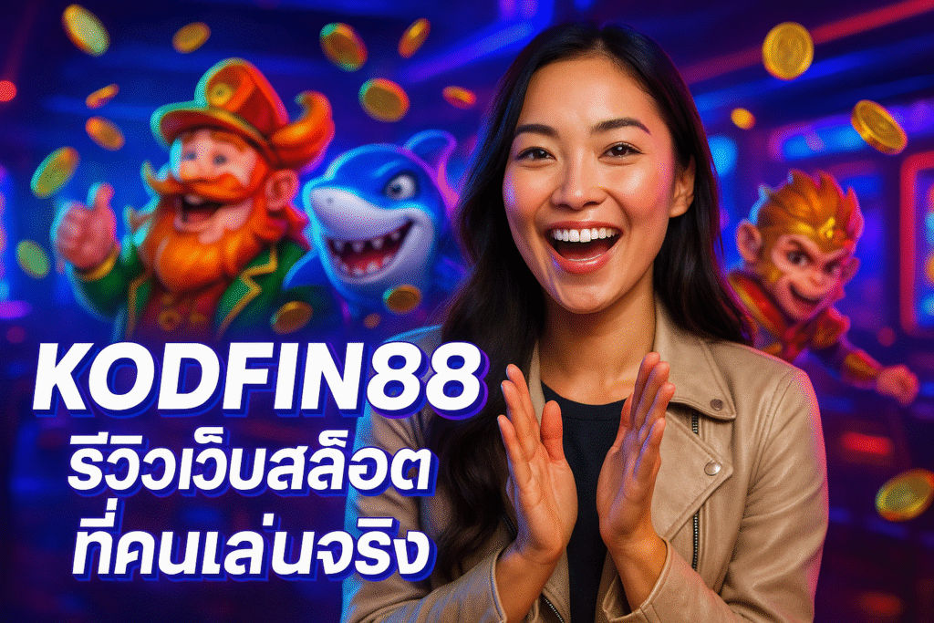 KODFIN88 ดีไหม? รีวิวเว็บสล็อตที่คนเล่นจริง