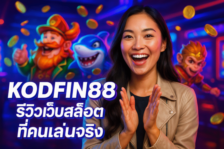 KODFIN88 ดีไหม? รีวิวเว็บสล็อตที่คนเล่นจริง