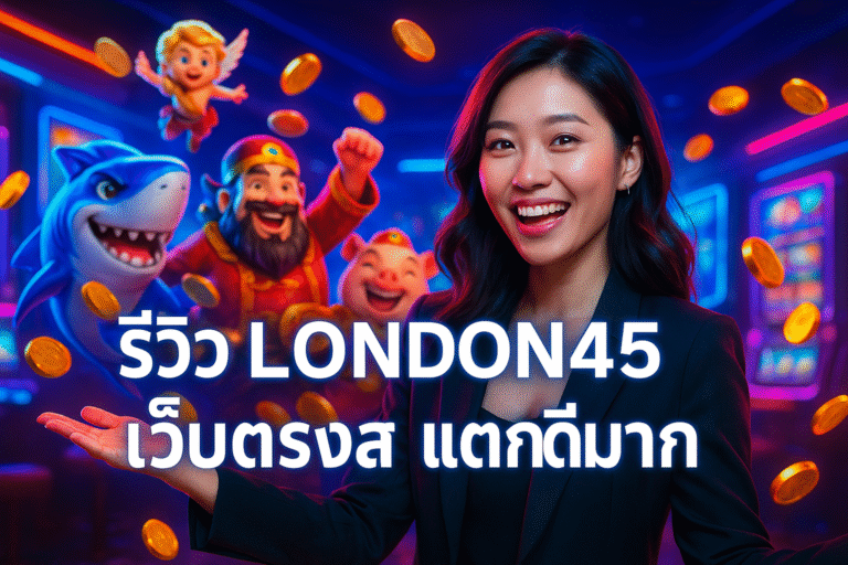รีวิว LONDON45 เว็บตรงส แตกดีมาก